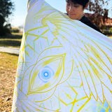 I LOVE YOU Angel Sherpa Blanket