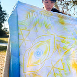 WE ARE HERE NOW Sherpa blanket