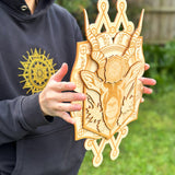 Blackbuck Antelope - Wooden Laser Cut Mandala