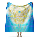 WE ARE HERE NOW Sherpa blanket