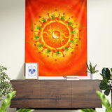 Autumnal Equinox Wall Hanging Tapestry