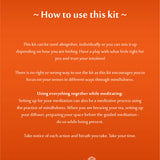 Sacral Chakra Connection Meditation Ritual Kit