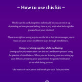 Crown Chakra Harmony Meditation Ritual Kit