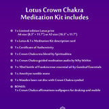 Crown Chakra Harmony Meditation Ritual Kit