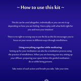 Third Eye Chakra Intuition Meditation Ritual Kit