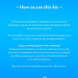 Throat Chakra Expression Meditation Ritual Kit