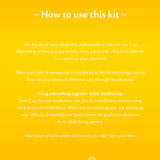 Solar Plexus Chakra Personal Power Meditation Ritual Kit