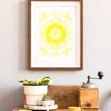 Sunflower - Paper Screen Print