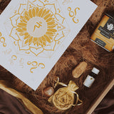 Solar Plexus Chakra Personal Power Meditation Ritual Kit