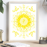 Sunflower - Paper Screen Print