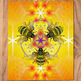 Bee-Luminate Throw Blanket