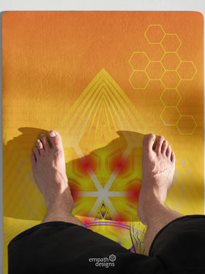 Bee-luminate Yoga mat
