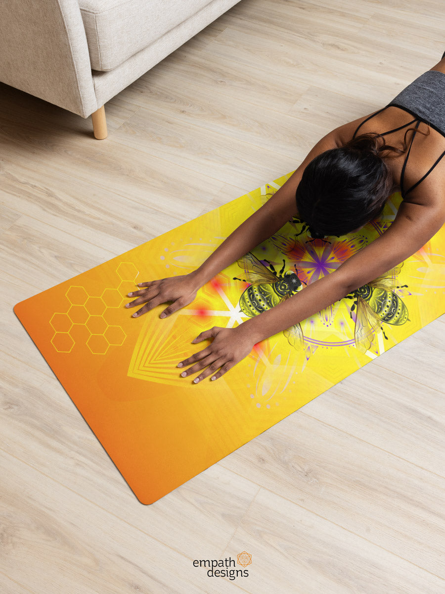 Bee-luminate Yoga mat