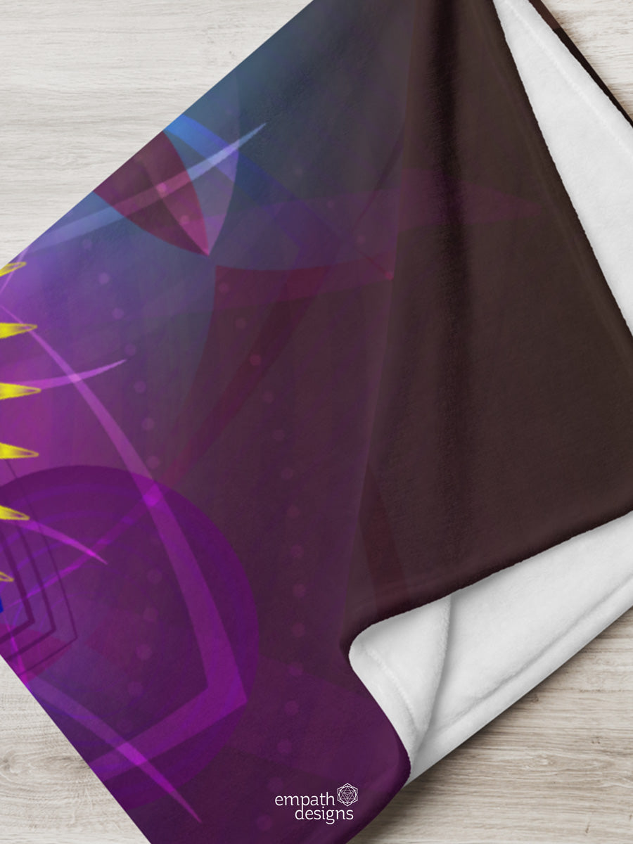 Dragonfly Magick Throw Blanket