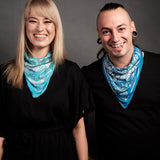 Serenity Bandana - Aqua Turquoise