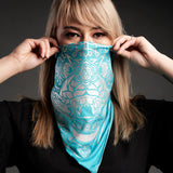 Serenity Bandana - Aqua Turquoise