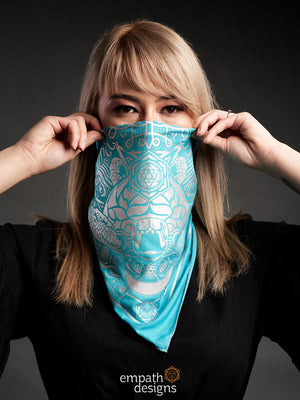 Serenity Bandana - Aqua Turquoise