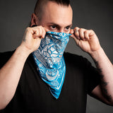 Serenity Bandana - Ocean Blue