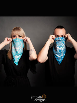 Serenity Bandana - Aqua Turquoise