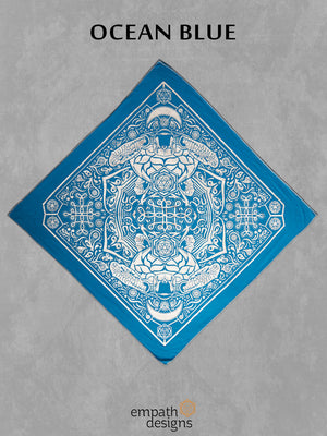 Serenity Bandana - Ocean Blue