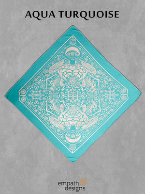 Serenity Bandana - Aqua Turquoise