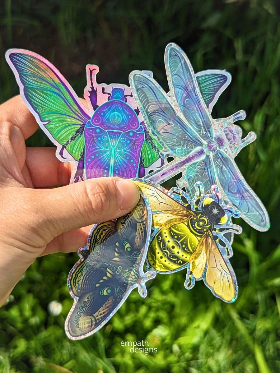Mystical Insect Sticker Bundle