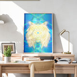 I LOVE YOU - Canvas Print Framed