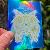 I Love You Angel Seraph Holographic Sticker