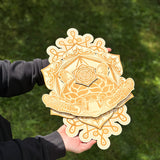 Hawksbill Turtle - Wooden Laser Cut Mandala