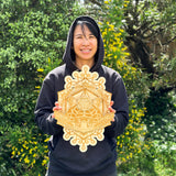 Hawksbill Turtle - Wooden Laser Cut Mandala