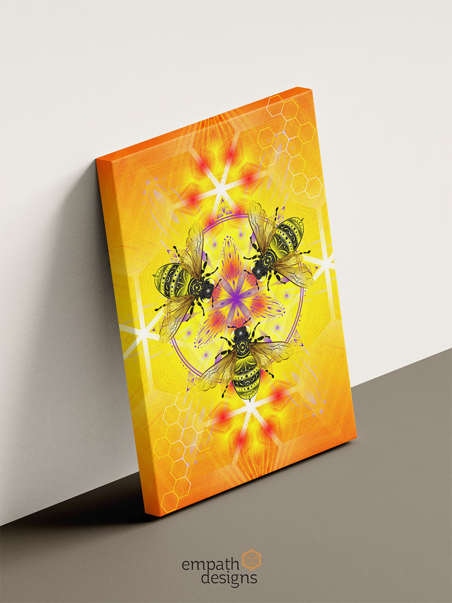 Bee-luminate - Fine Art Print