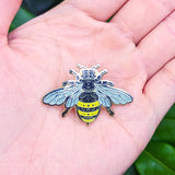 Bee-luminate Enamel Pin