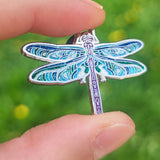 Dragonfly Magick Enamel Pin