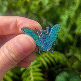 Scarab Connection Enamel Pin