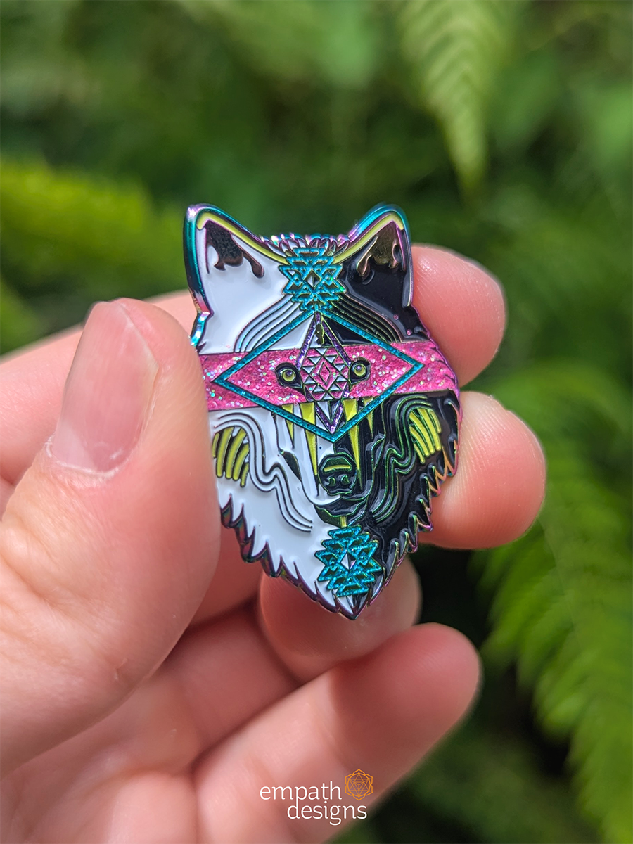 Wolf´s Instinct Enamel Pin