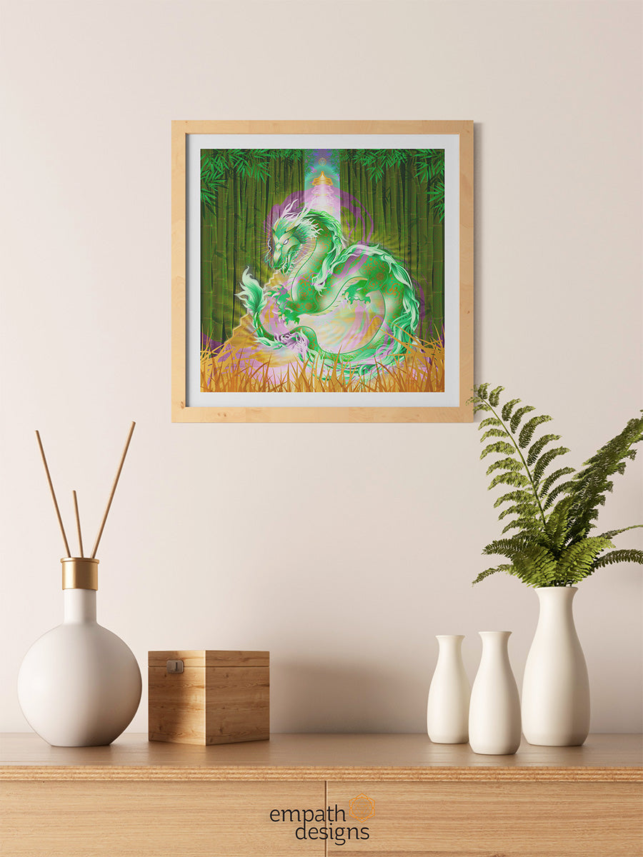 Follow The Dragon, Follow Your Heart - Fine Art Paper Print