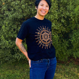 Hridaya Mandala Unisex Organic Cotton Tee