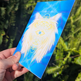 "I Love You" Angel Seraph Greeting Card