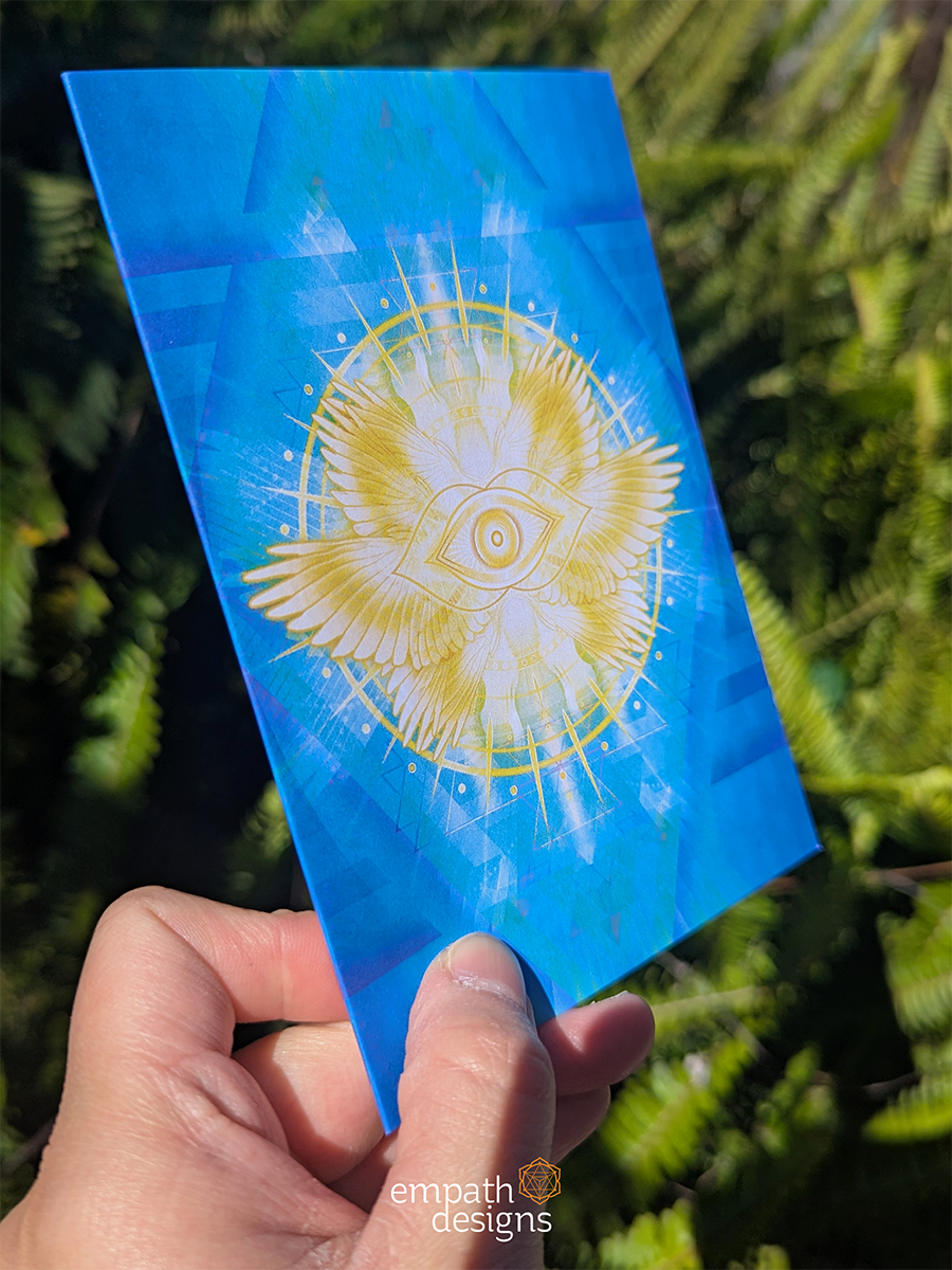 "I See You" Angel Seraph Greeting Card