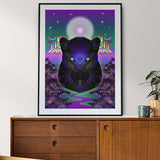 Panther's Grace - Fine Art Paper Print