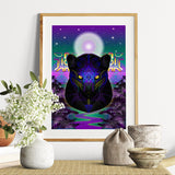 Panther's Grace - Fine Art Paper Print