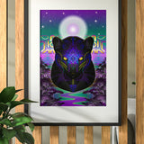 Panther's Grace - Fine Art Paper Print