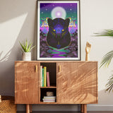 Panther's Grace - Fine Art Paper Print