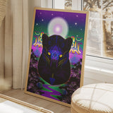 Panther's Grace - Canvas Print