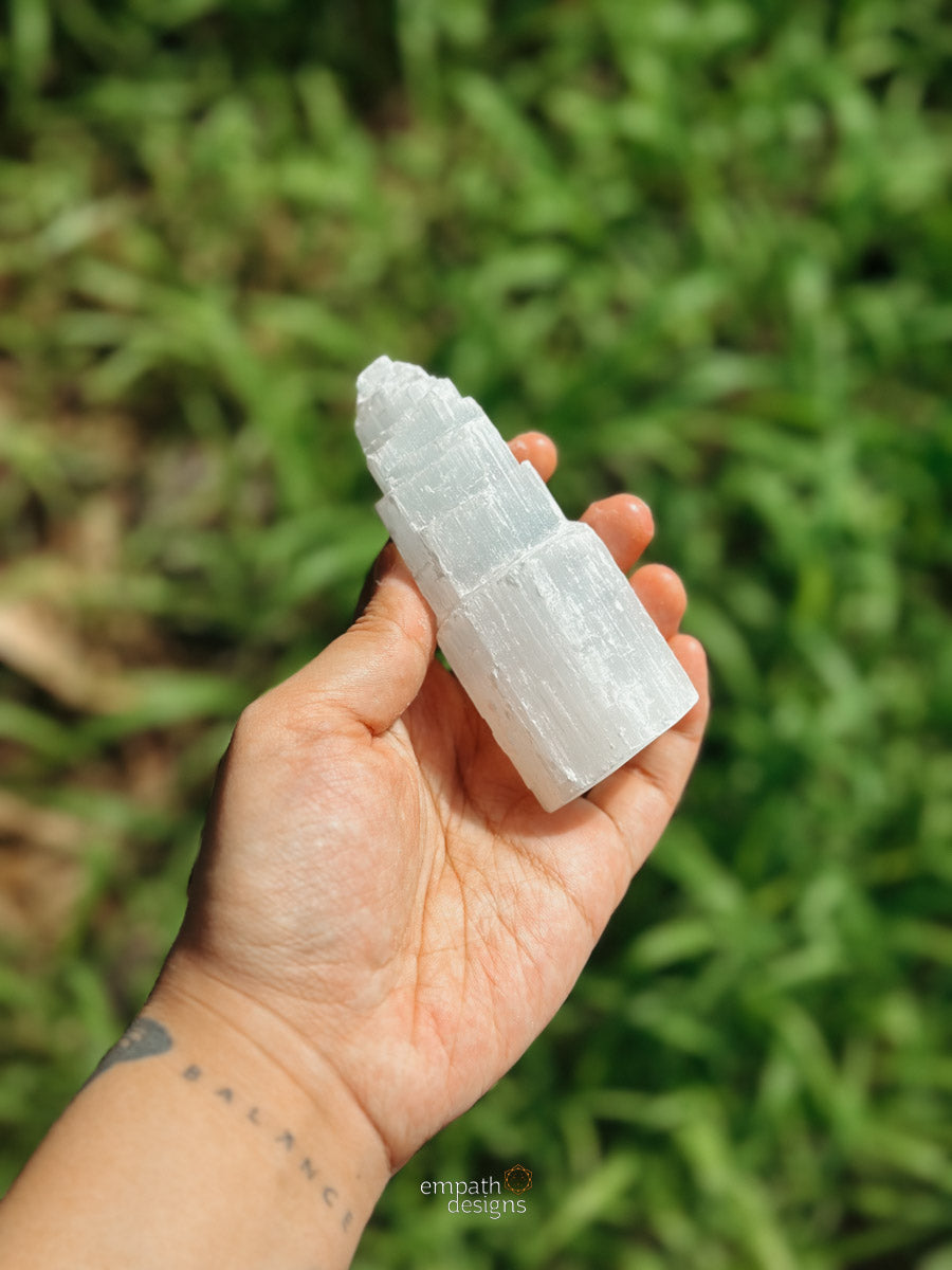 Selenite Tower - Small / Mini (10cm)