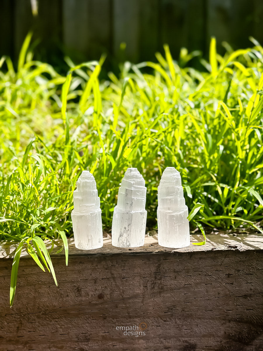 Selenite Tower - Small / Mini (10cm)