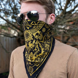 Resurgence Tiger Bandana - Black and Gold