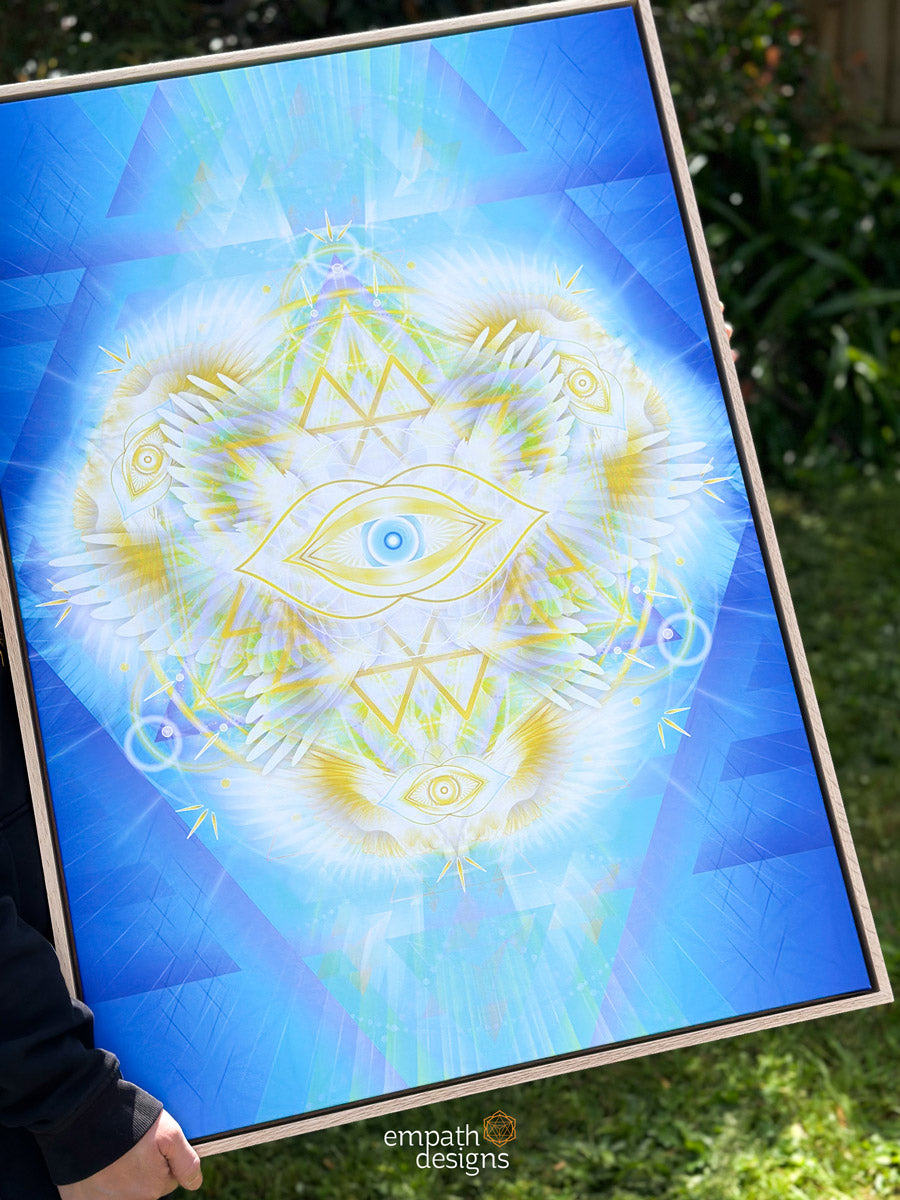WE ARE HERE NOW - Fine Art Print