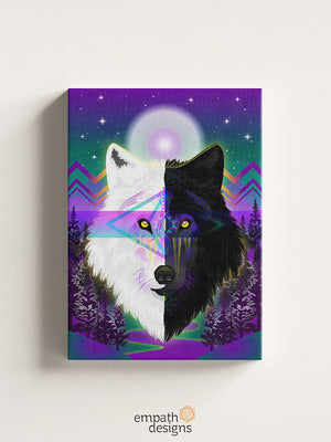 Wolf's Instinct - UV Print No Glass Frame