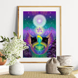 You Are Not Alone - Fine Art Paper Print